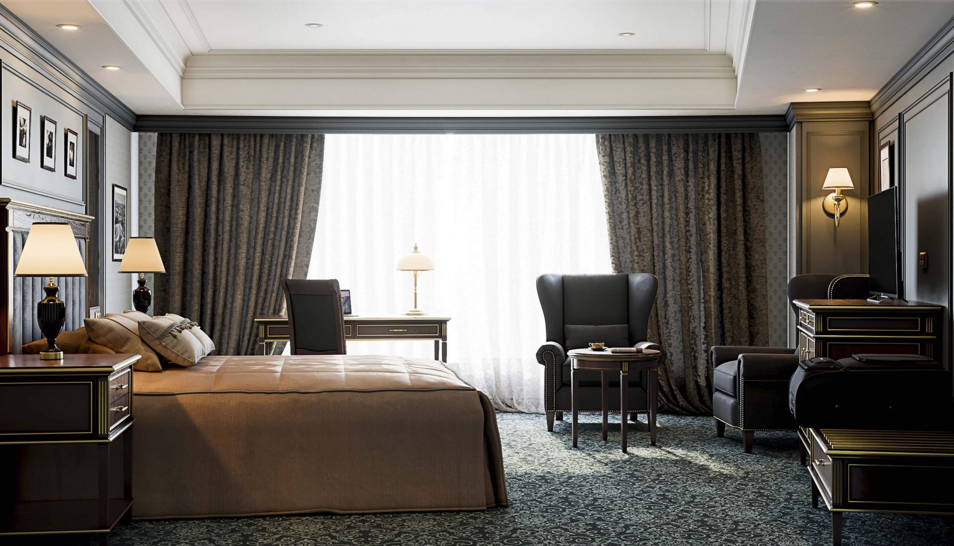 Design, Hotel Room in the Diplomat Hotel