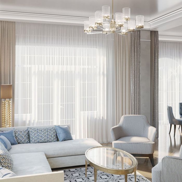 Living room design, Riviera Villas