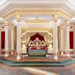 Интерьер королевской спальни