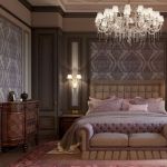 Классический интерьер спальни